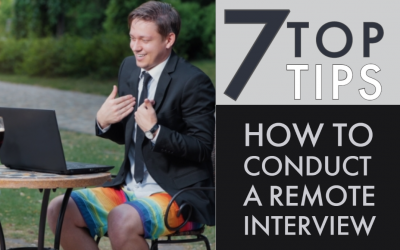 How to Conduct the Perfect Remote, Online Video Interview