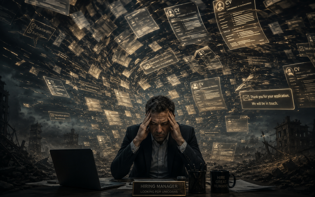 The Desperation Trap: Why Hiring Managers are Grasping at Beige CVs