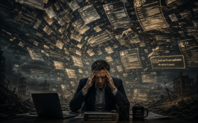 The Desperation Trap: Why Hiring Managers are Grasping at Beige CVs